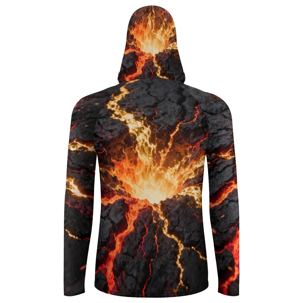 Sun Protection Hoodie Long Sleeve (Men's) - Image 6
