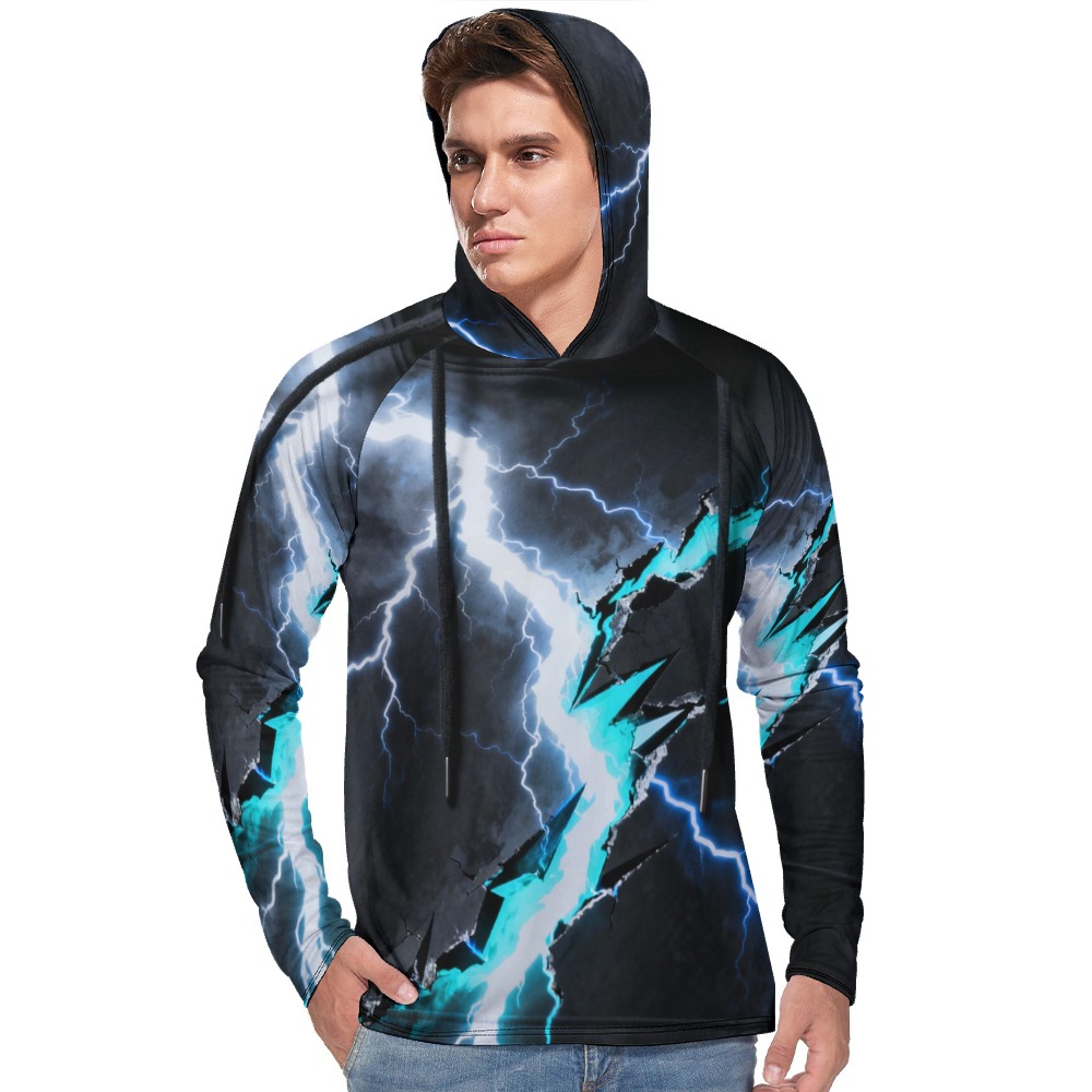 Sun Protection Hoodie Long Sleeve (Men's)