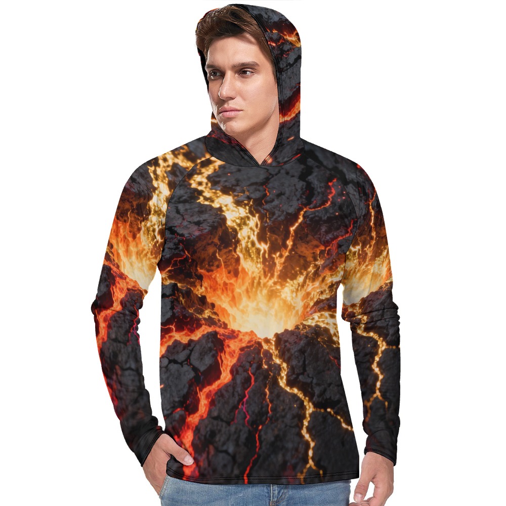 Sun Protection Hoodie Long Sleeve (Men's)