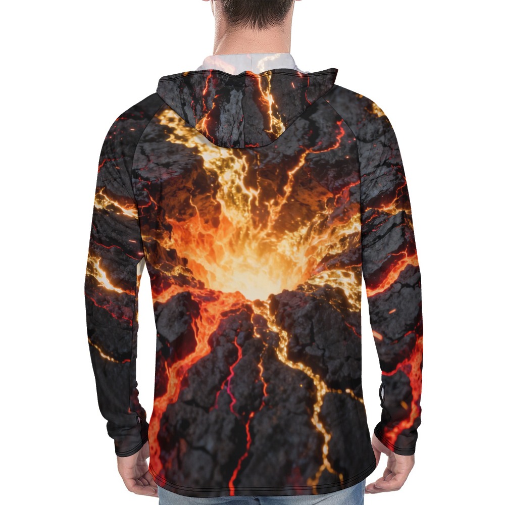 Sun Protection Hoodie Long Sleeve (Men's) - Image 3