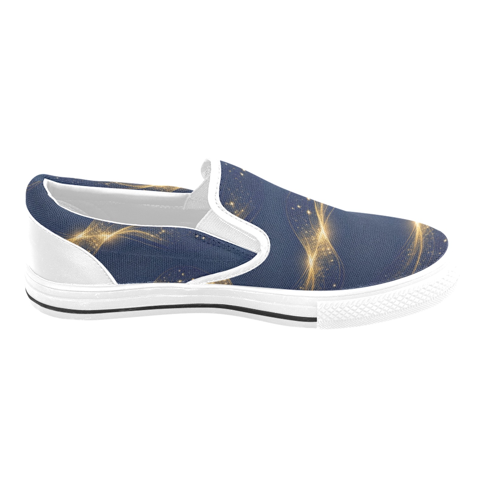 Men's Slip-on Canvas Shoes (Model 019) - Image 3