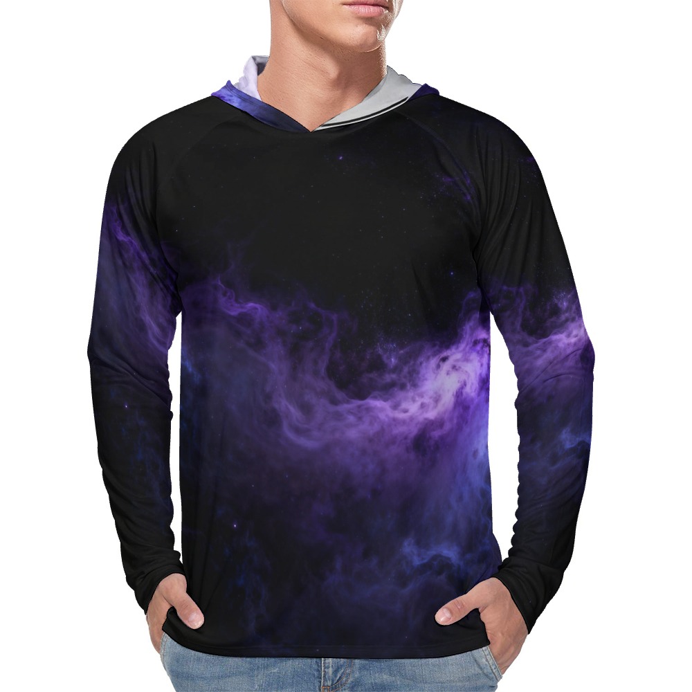 Sun Protection Hoodie Long Sleeve (Men's) - Image 5