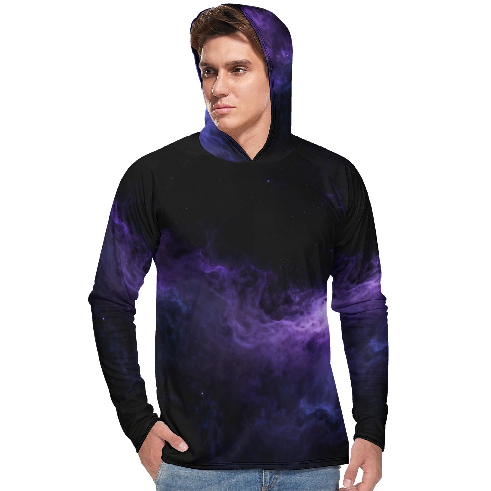 Sun Protection Hoodie Long Sleeve (Men's)