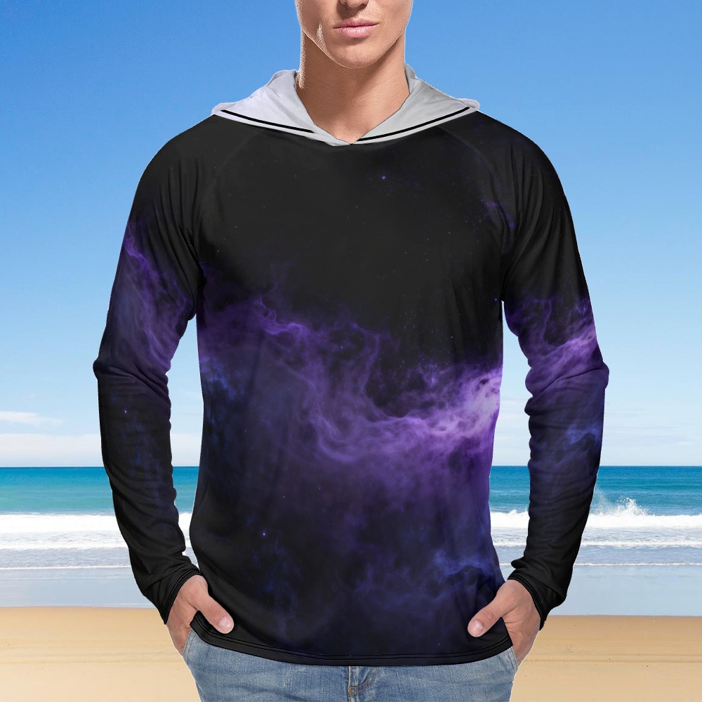 Sun Protection Hoodie Long Sleeve (Men's) - Image 2
