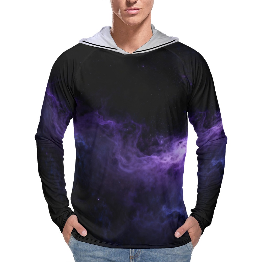 Sun Protection Hoodie Long Sleeve (Men's) - Image 8