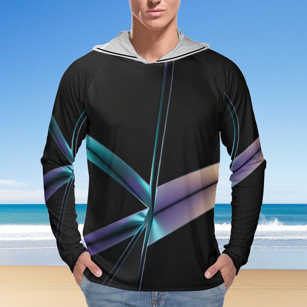 Sun Protection Hoodie Long Sleeve (Men's) - Image 2