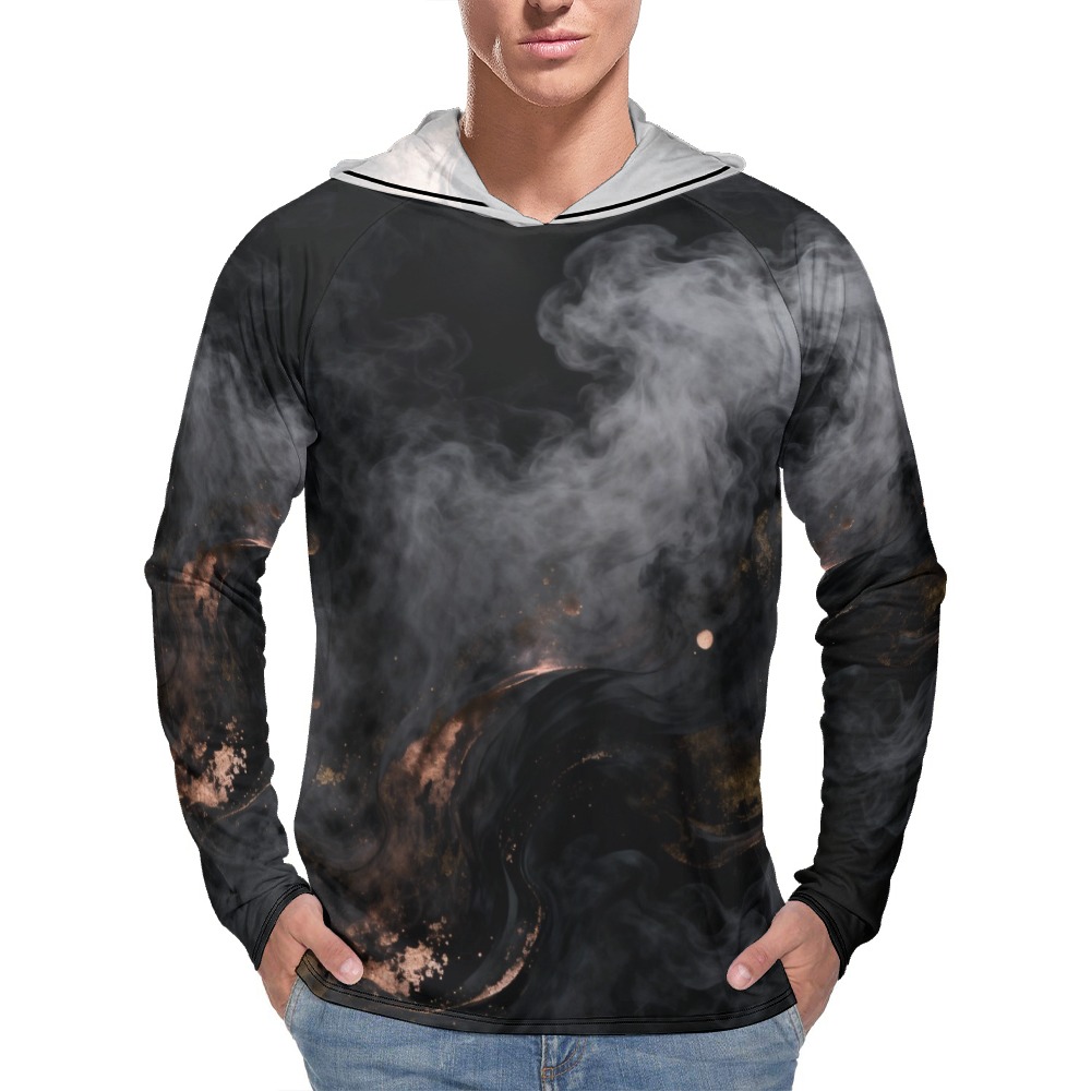 Sun Protection Hoodie Long Sleeve (Men's) - Image 8