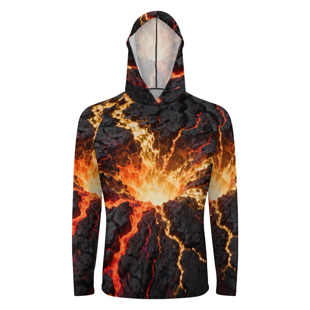 Sun Protection Hoodie Long Sleeve (Men's) - Image 4