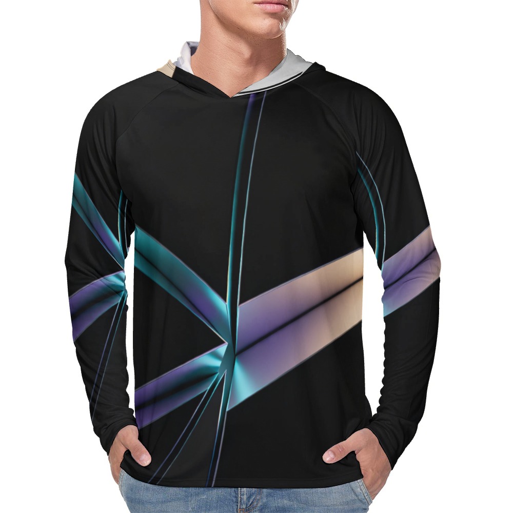 Sun Protection Hoodie Long Sleeve (Men's) - Image 5