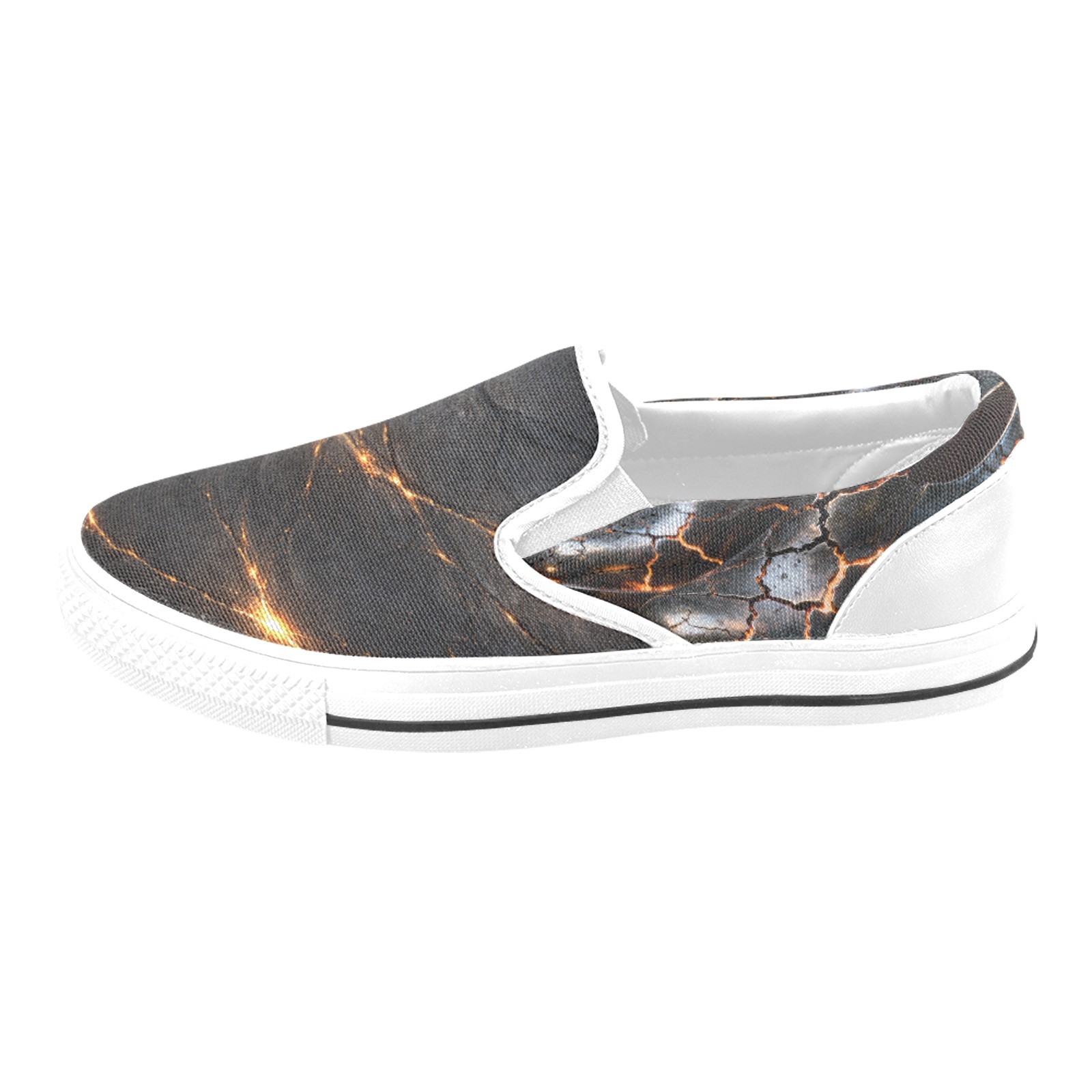 Men's Slip-on Canvas Shoes (Model 019) - Image 2