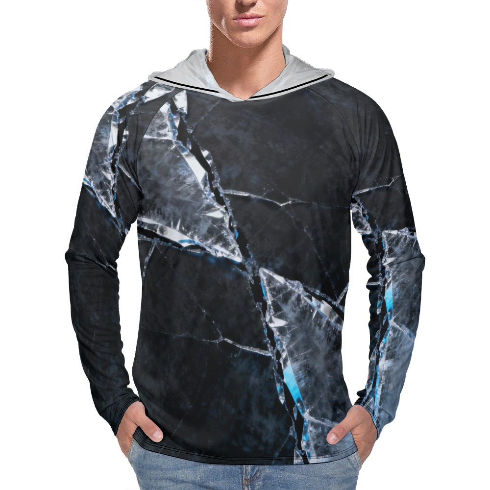 Sun Protection Hoodie Long Sleeve (Men's) - Image 8