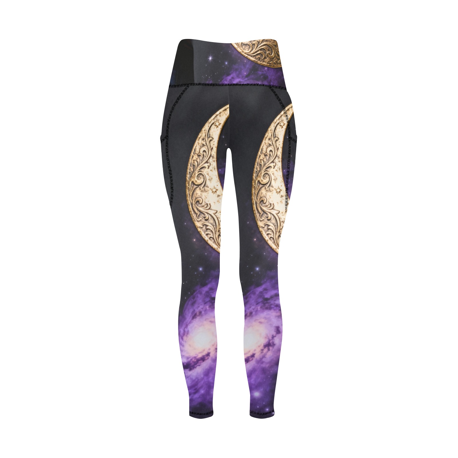 All Over Print Leggings with Pockets (L56) - Image 4