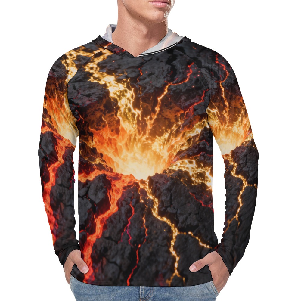 Sun Protection Hoodie Long Sleeve (Men's) - Image 5