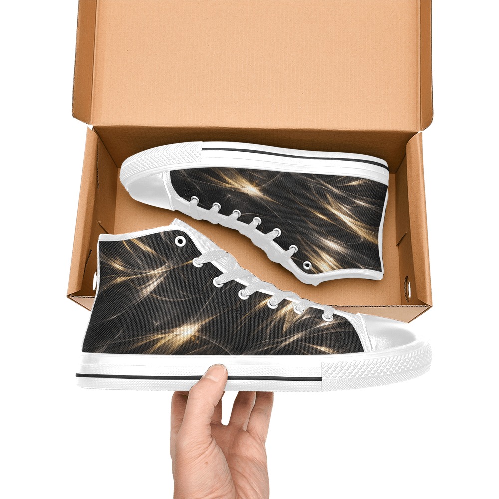 Aquila High Top Canvas Men's Shoes - Image 9
